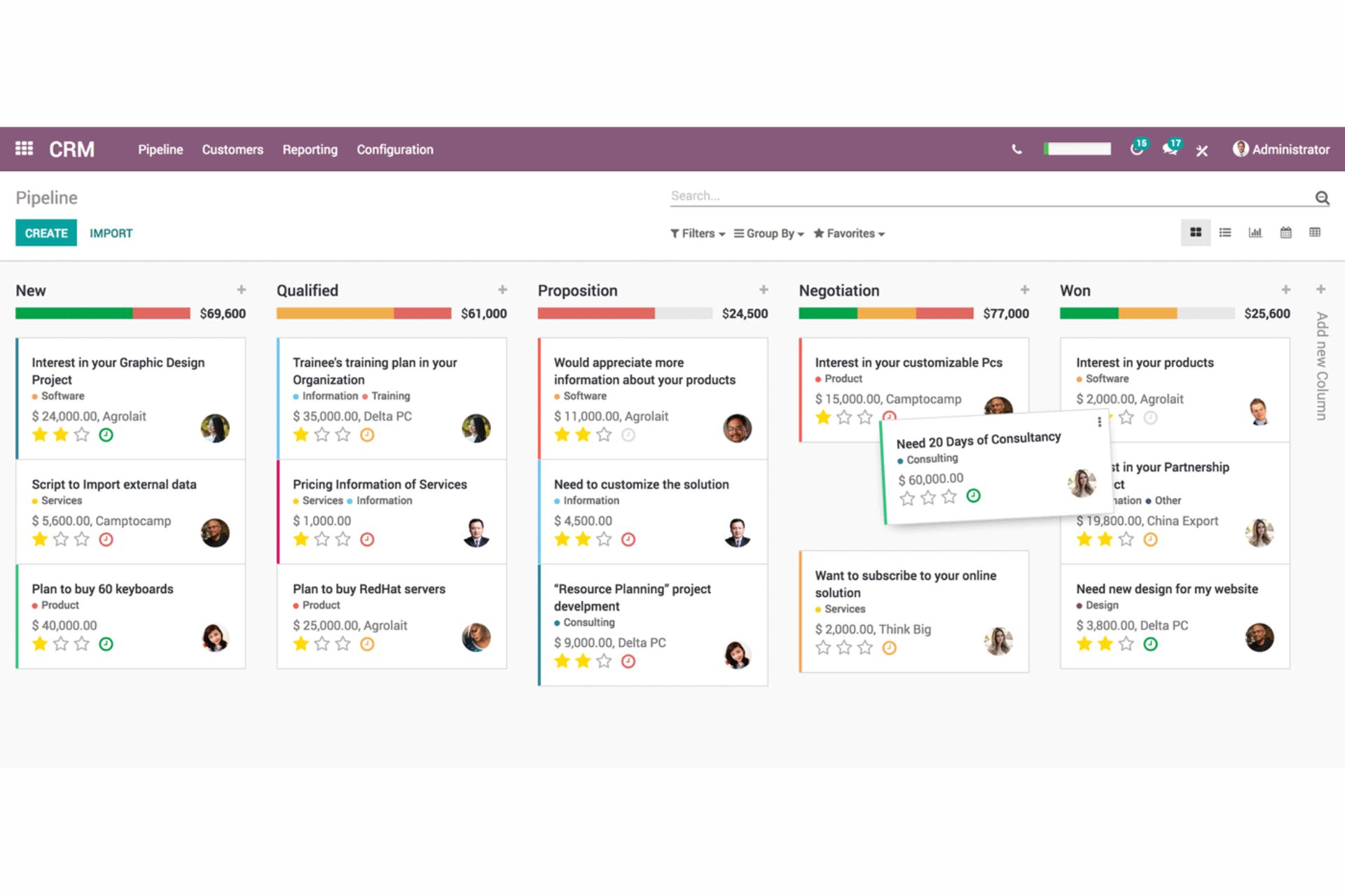 Odoo for Financial Services