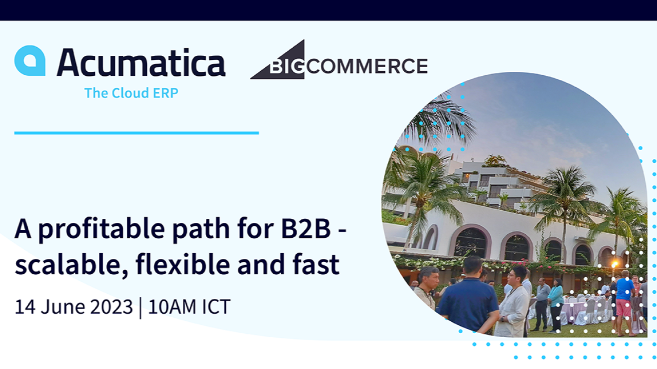 Events 4 AHT Tech x Acumatica x BigCommerce webinar
