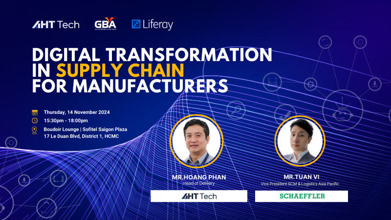 Digital Transformation in Supply Chain for Manufacturers
