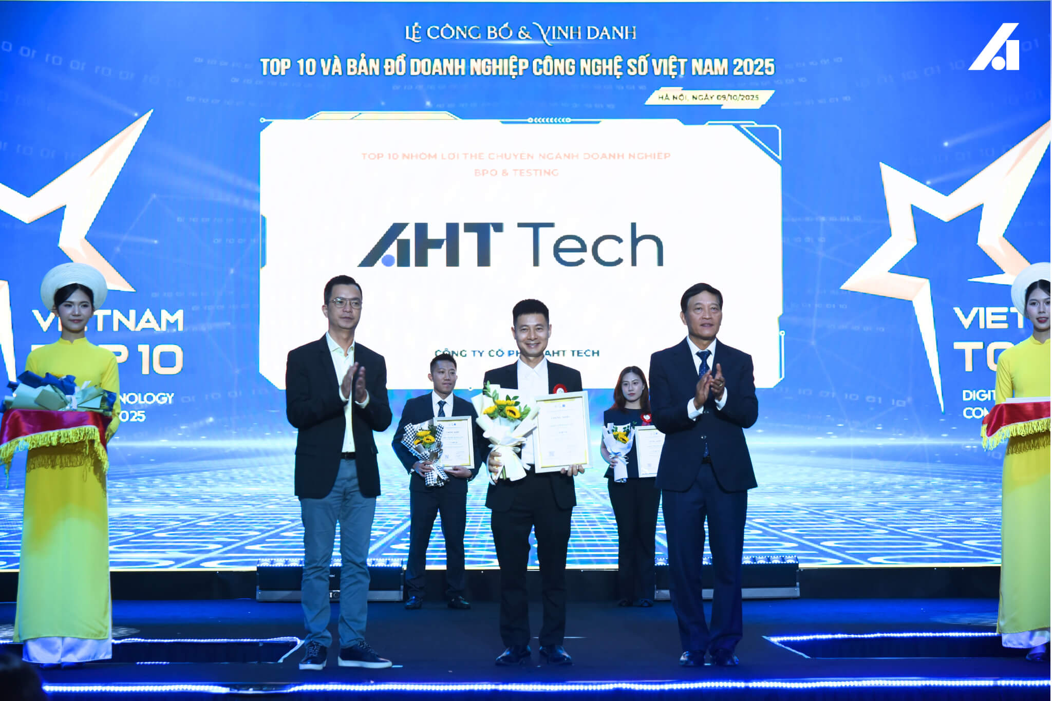 AHT Tech Honored as Top 10 Vietnam Digital Technology Companies 2025