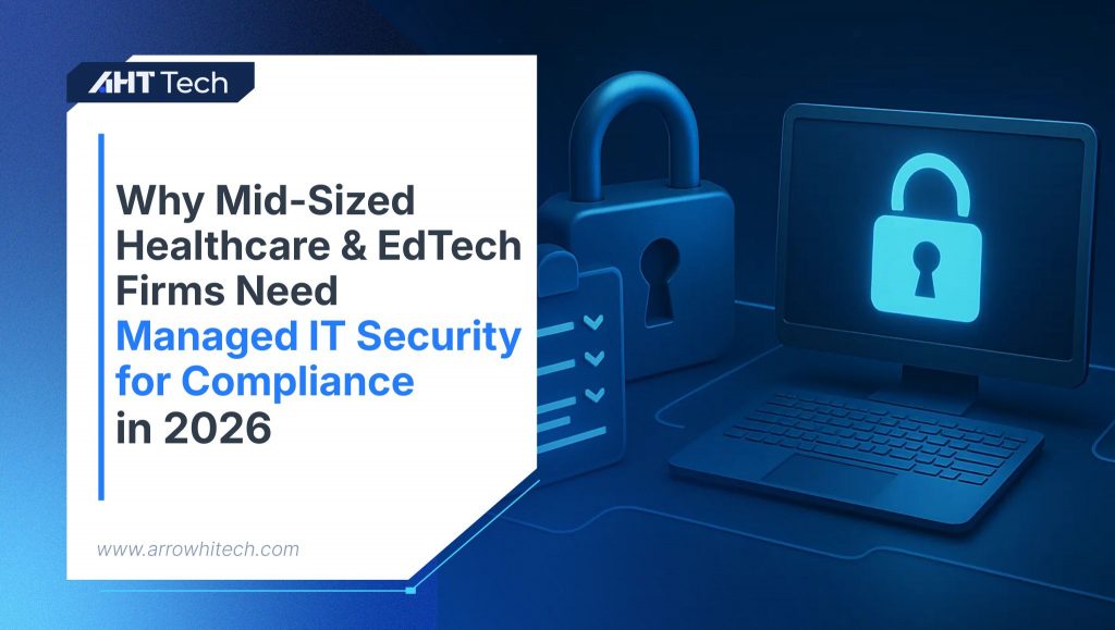 Why Mid-Sized Healthcare & EdTech Firms Need Managed IT Security for Compliance in 2026