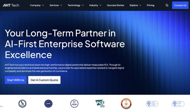 AHT Tech app development companies in Germany