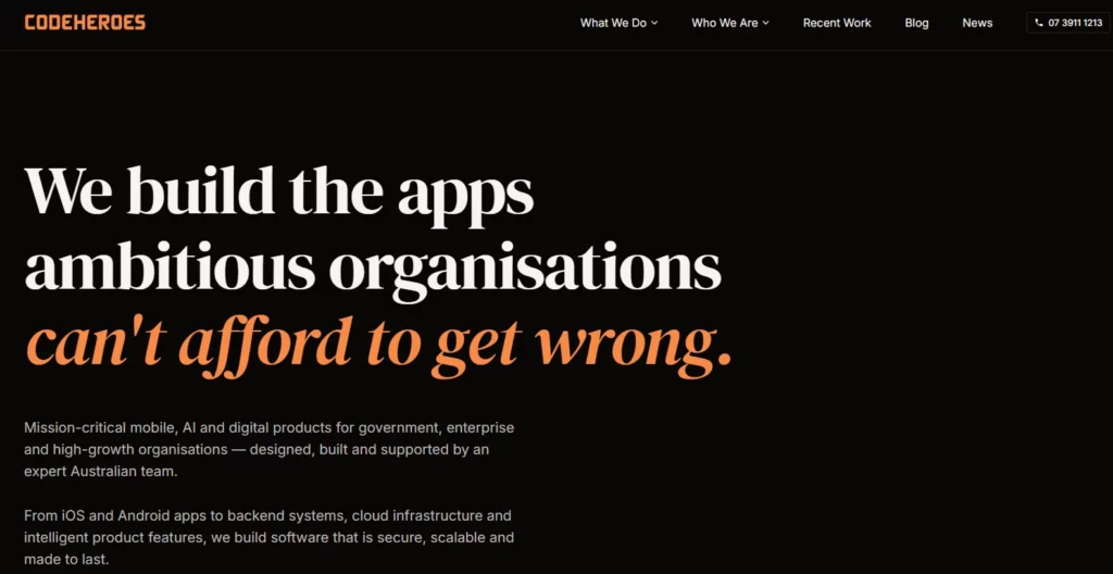 app development company in Australia